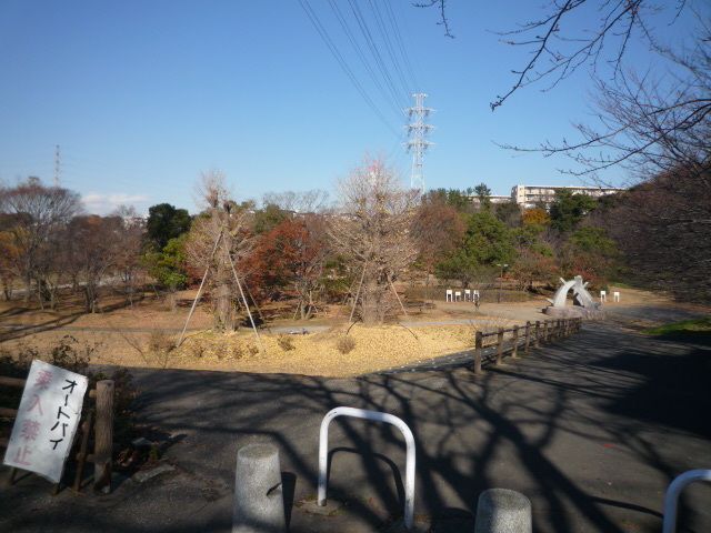 【シャルム壱番館の公園】