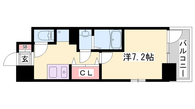 【Weｓｔland白鷺の間取り】