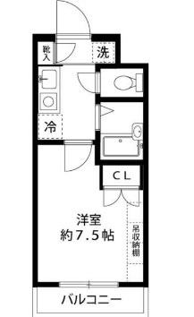 ルイーネ調布の間取り