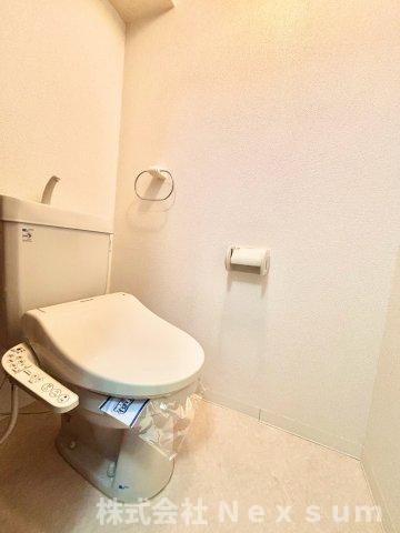 トイレ　ゆったりとした空間のトイレです