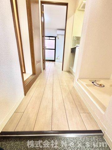 玄関　落ち着いた玄関です