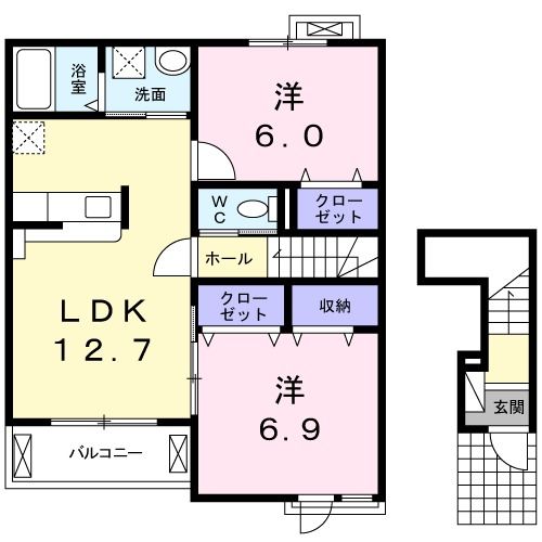 ヴァンソワール_間取り_0