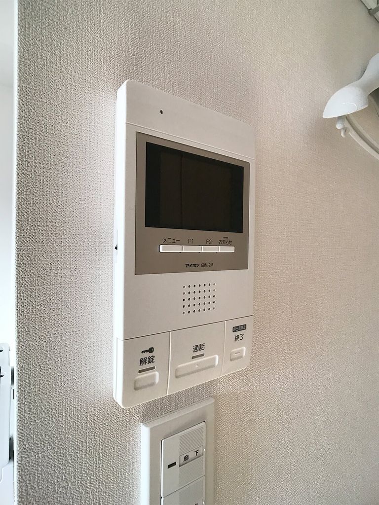 セキュリティ　モニタ付きインターホン