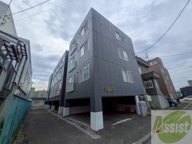 建物外観　札幌市東区東苗穂４条「セントラルマンション」