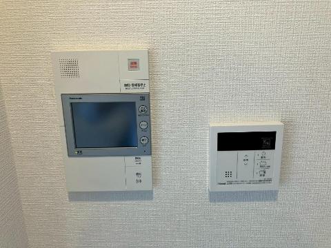 セキュリティ　カメラ付インターホン（イメージ）