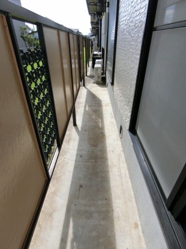 バルコニー　図面と現状に相違がある場合には現状を優先