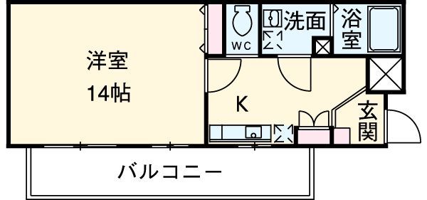 ディージービル小牧中央の間取り写真