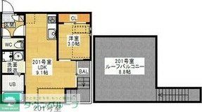Grandtic Chronosの間取り