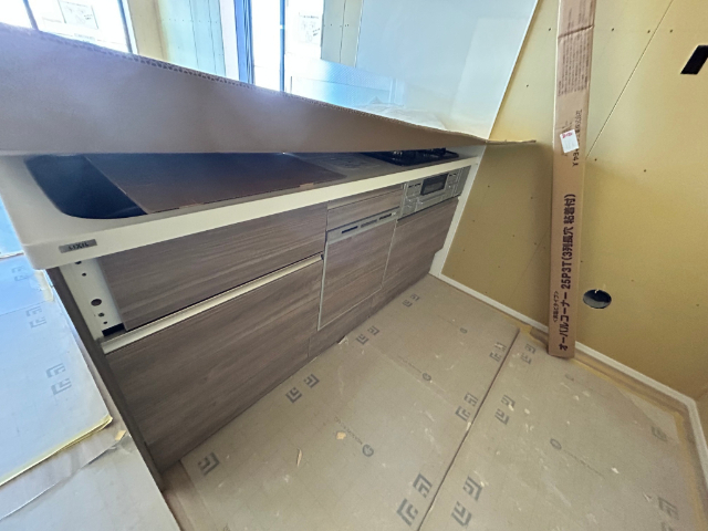 キッチン　食洗器付きのシステムキッチン