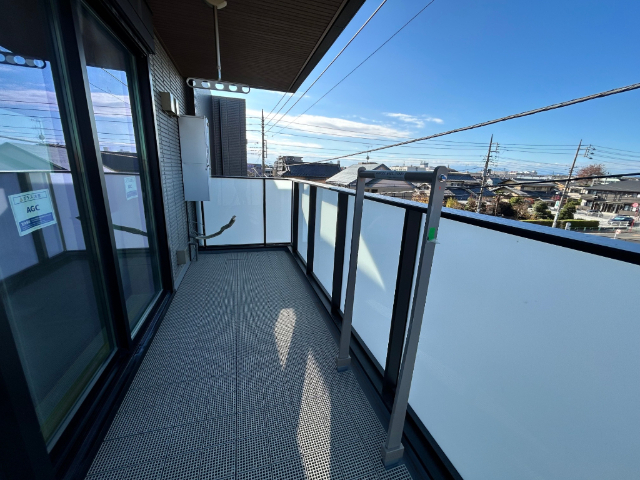 バルコニー　バルコニー西側部分