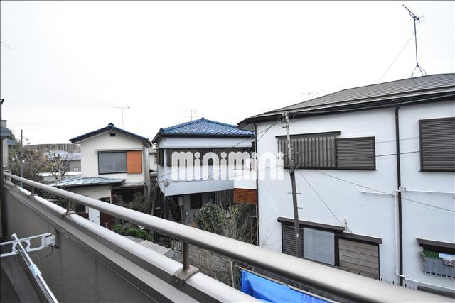 眺望　住宅が多く並んでいます。