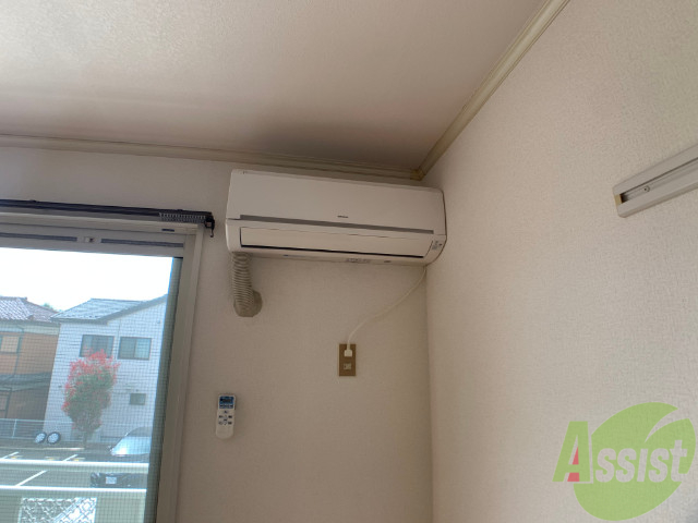 その他設備　エアコンも設置済みです。寒暖対策ばっちりですね。