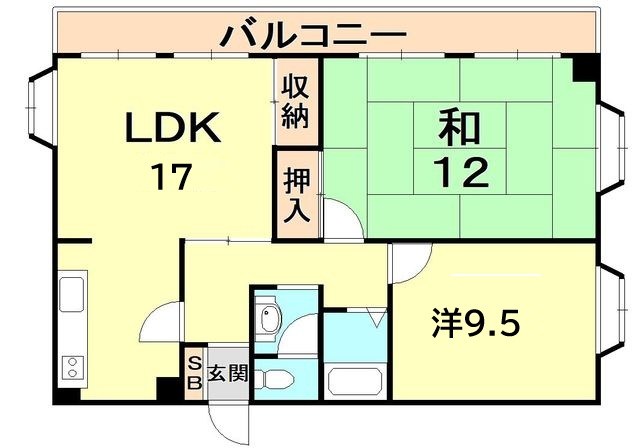 ロータリービルド西宮の間取り写真