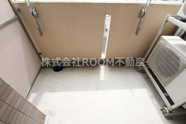 バルコニー　落ち着いた時間を過ごせるバルコニーです