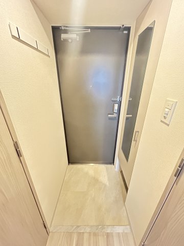 玄関　明るい玄関です