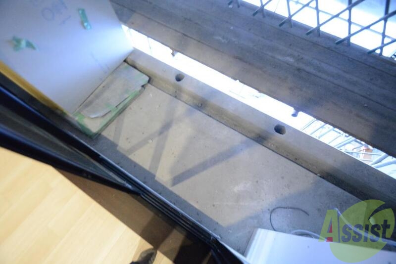 バルコニー　広いバルコニーです