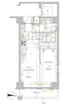 シャルム亀戸の間取り