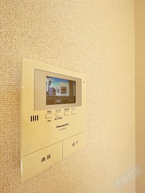 セキュリティ　カラーモニターホン付き♪