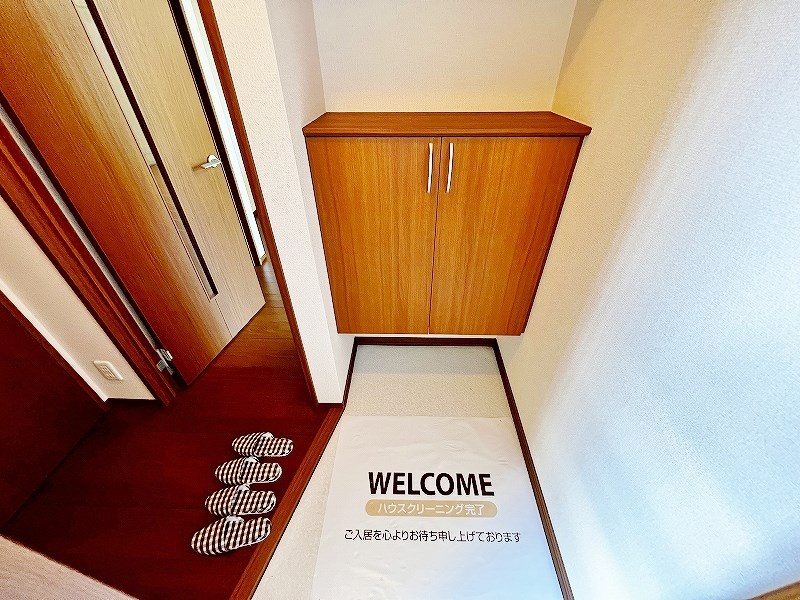 玄関　★来客者からのプライバシーを守る玄関ホール★