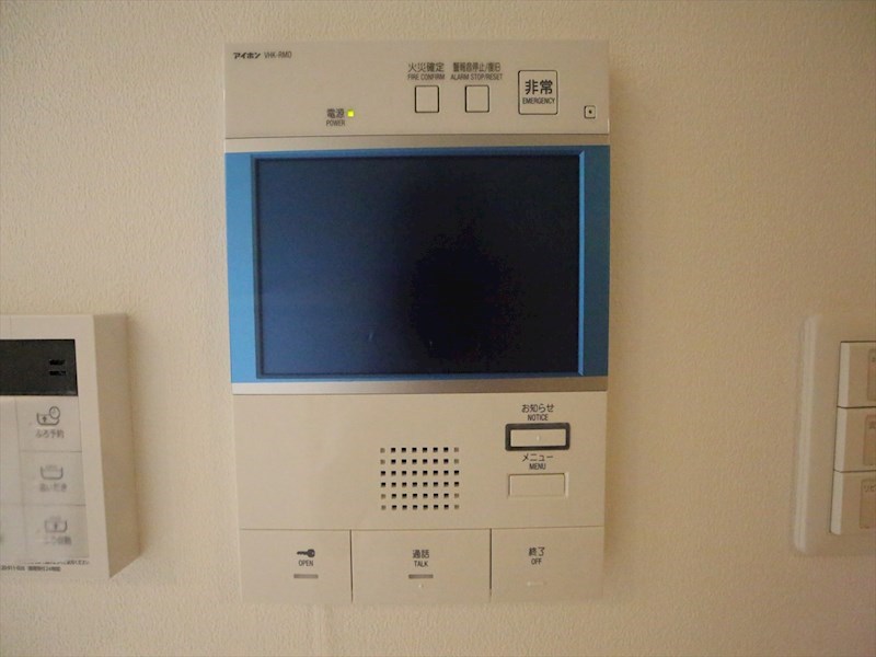 セキュリティ　ＴＶモニター付インターホン