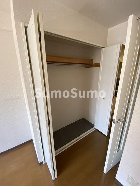 収納　十分な収納スペースがあります