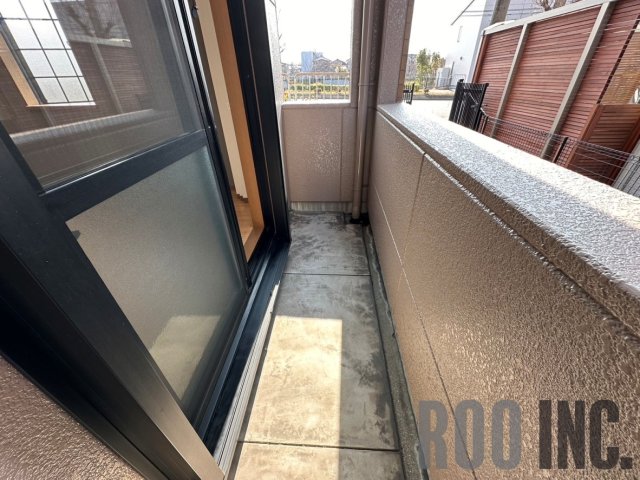 バルコニー　写真は反転のお部屋です