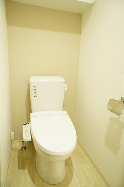 トイレ　ゆったりとした空間のトイレです