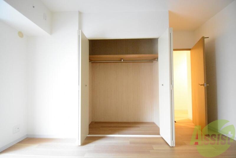 収納　各室収納付きです。