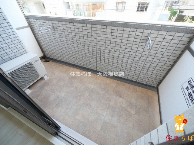 バルコニー　日常使いを想像しながら