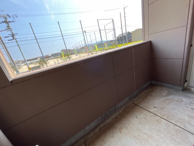 バルコニー　南東向き