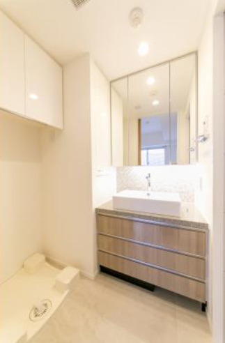 洗面設備　※別部屋の参考写真です。