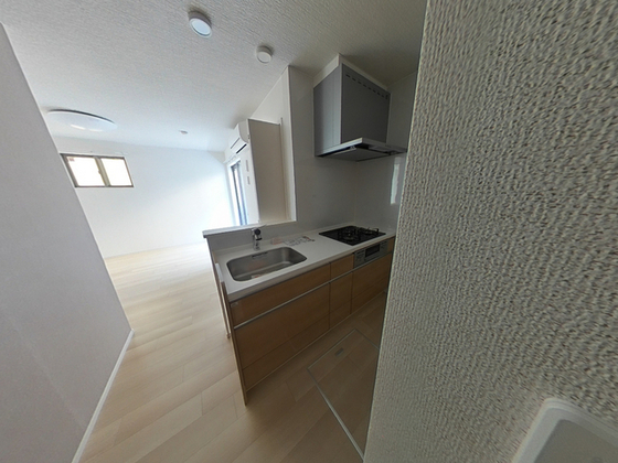 キッチン　※別部屋の写真です
