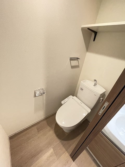 トイレ　ゆったりとした空間のトイレです