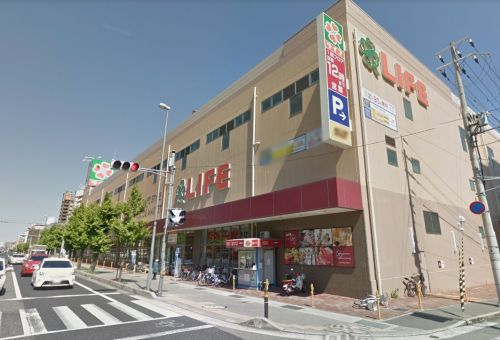 スーパー　ライフ本山（スーパー）まで1077m