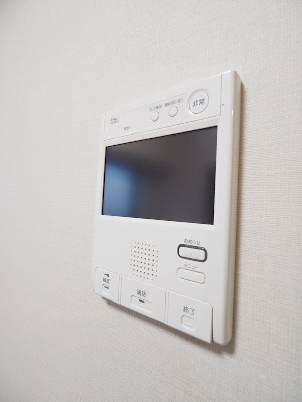 セキュリティ　☆安心のTVモニタ付きインターホン☆