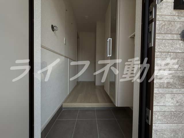 玄関　明るい玄関です