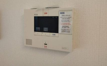 セキュリティ　防犯面もばっちりです！