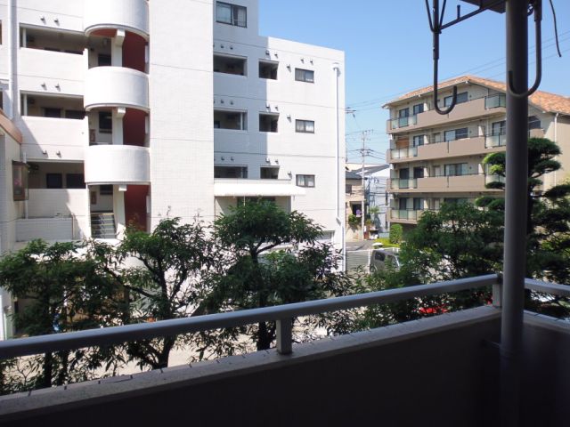 バルコニー　ベランダから見た風景