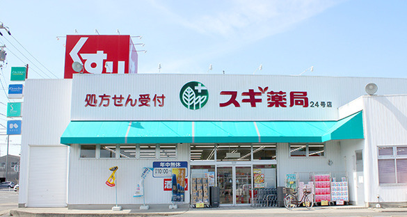 ドラックストア　スギ薬局 碧南新川店（ドラッグストア）まで243m