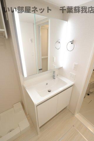 洗面設備　洗面所です