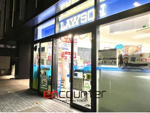 コンビニ　ローソンEXタワープラス店（コンビニ）まで150m