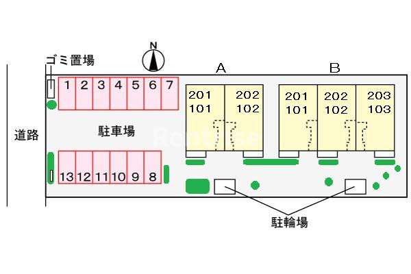 駐車場　駐車場