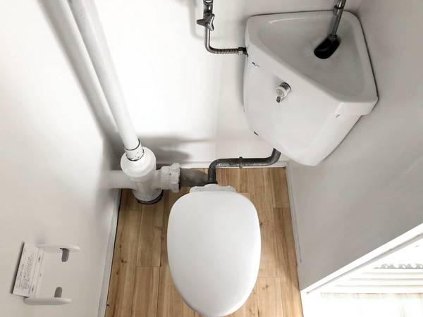 トイレ　ビレッジハウスの同一物件・同一タイプの間取りの写真です