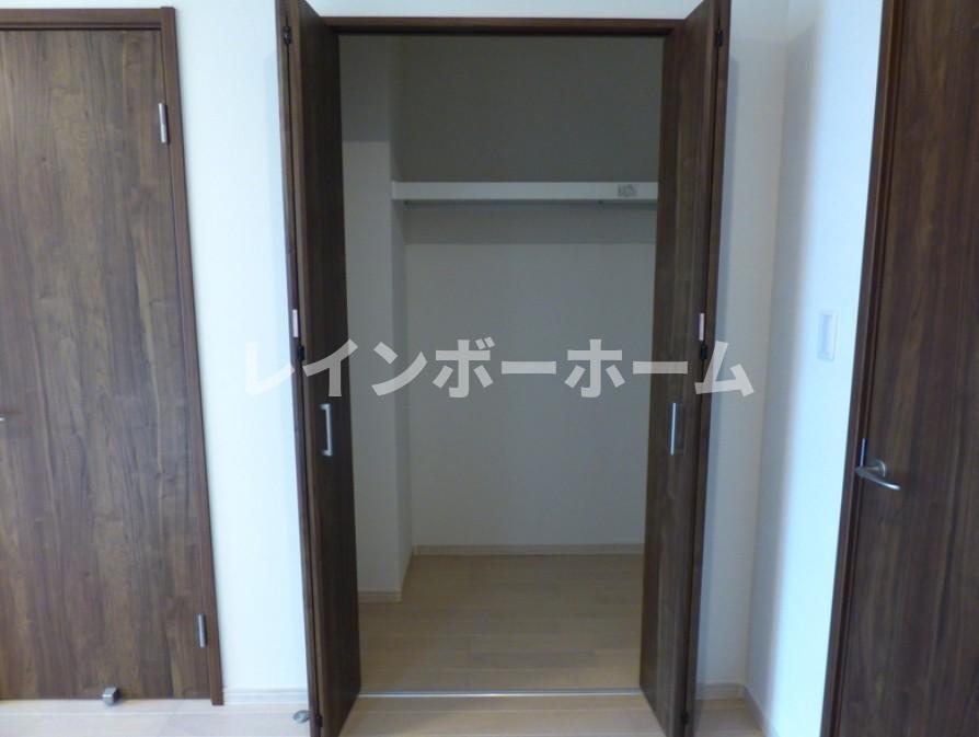 収納　たっぷりとした収納スペースです