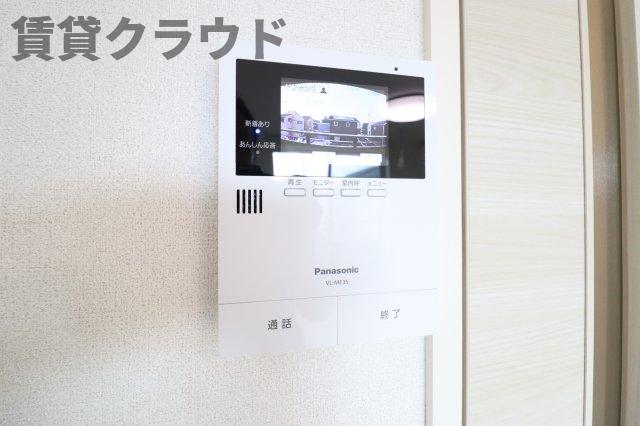 セキュリティ　TVモニターホン付きでセキュリティ面も安心！