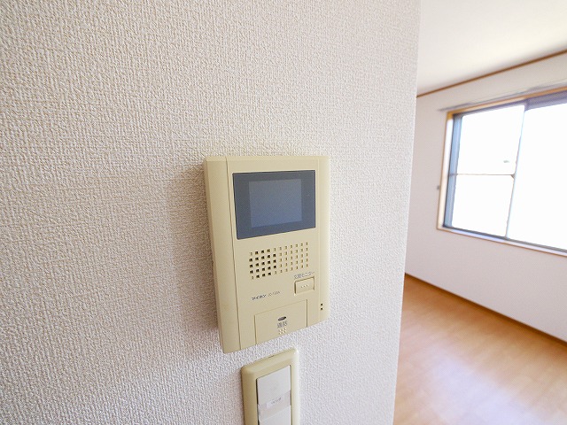 セキュリティ　モニター付きインターホンです