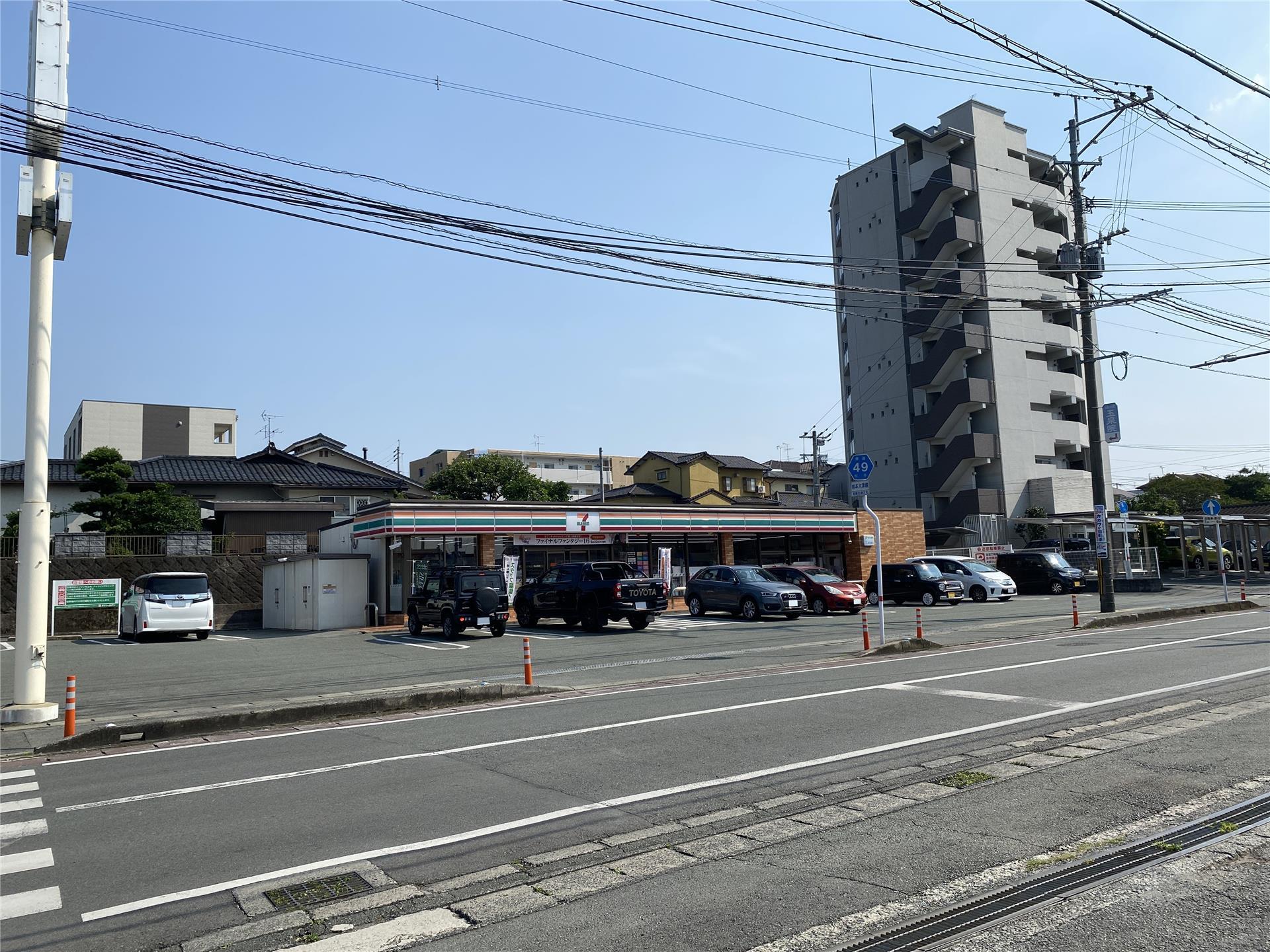 コンビニ　セブンイレブン熊本合志店（コンビニ）まで538m