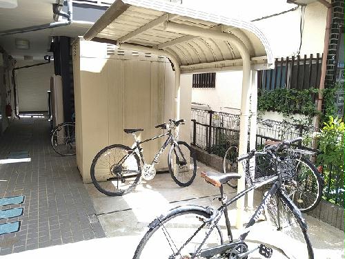 その他共有部分　駐輪場　原付＆自転車のみ駐輪可能