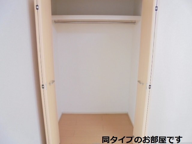 収納　たっぷりとした収納スペースです