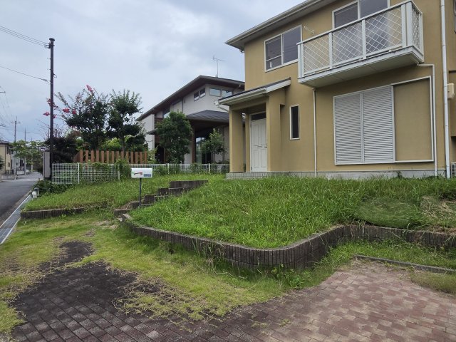 庭　お庭の付いた物件です